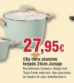 Hiper FROIZ Olla Hera aluminio forjado 24cm Jomaje oferta