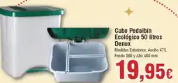 Hiper FROIZ Cubo Pedalbín Ecológico oferta
