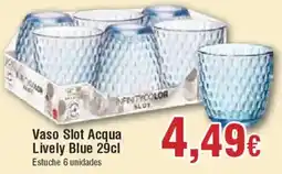 Hiper FROIZ Vaso Slot Acqua Lively Blue oferta