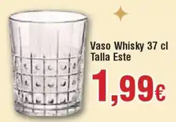 Hiper FROIZ Vaso Whisky Talla Este oferta