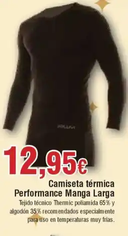 Hiper FROIZ Camiseta térmica Performance Manga Larga oferta