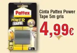 Hiper FROIZ PATTEX Cinta Power Tape 5m gris oferta