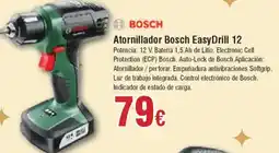 Hiper FROIZ BOSCH Atornillador EasyDrill 12 oferta