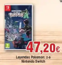 Hiper FROIZ Leyendas Pokemon: z-a Nintendo Switch oferta