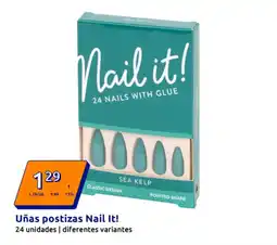 Action Uñas postizas Nail It! oferta