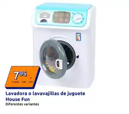 Action Lavadora o lavavajillas de juguete House Fun oferta
