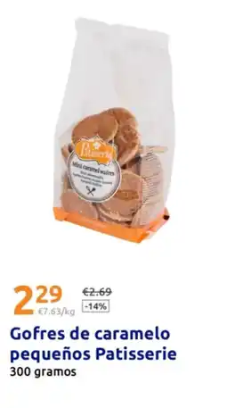 Action Gofres de caramelo pequeños Patisserie oferta
