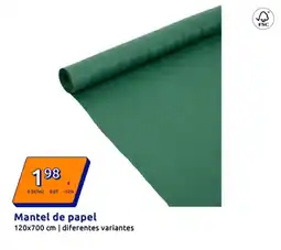 Action Mantel de papel oferta