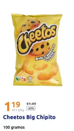 Action CHEETOS Big Chipito oferta