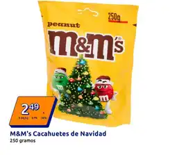 Action M&M's Cacahuetes de Navidad oferta