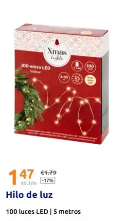 Action Hilo de luz oferta