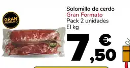 Supeco Solomillo de cerdo oferta