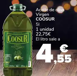 Supeco COOSUR Aceite de oliva Virgen oferta