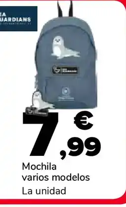 Supeco Mochila varios modelos oferta