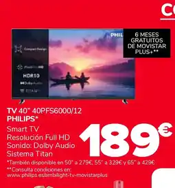 Supeco PHILIPS TV 40" 40PFS6000/12 oferta