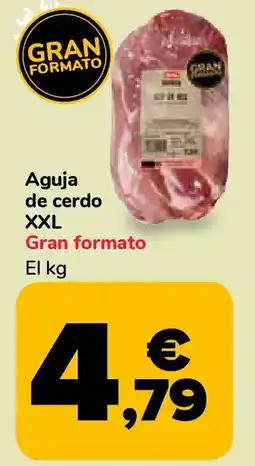 Supeco Aguja de cerdo XXL oferta