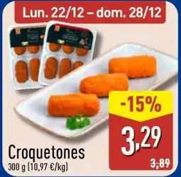 ALDI Croquetones oferta