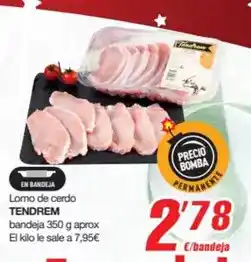 SPAR Fragadis Tendrem - lomo de cerdo oferta
