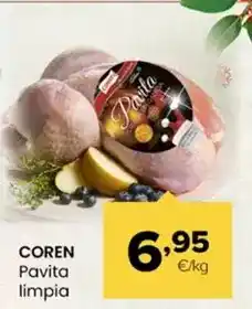 Autoservicios Familia Coren - pavita limpia oferta