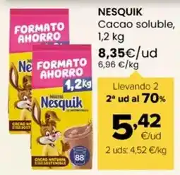 Autoservicios Familia Nesquik - cacao soluble oferta