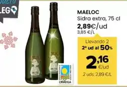 Autoservicios Familia Maeloc - sidra extra oferta