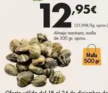 Supermercados Lupa Almeja marinera oferta