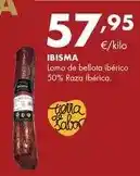 Supermercados Lupa Ibisma - lomo de bellota ibérico 50% raza ibérica oferta