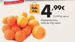 Supermercados Lupa Naranja de zumo oferta