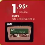 Supermercados Lupa Cuit´s - paté con boletus oferta