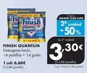 Supermercados Lupa Finish quantum - detergente limón oferta