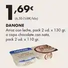 Supermercados Lupa Danone - arroz con leche o copa chocolate con nata oferta