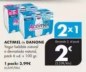 Supermercados Lupa Danone - actimel oferta