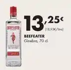 Supermercados Lupa Beefeater - ginebra oferta