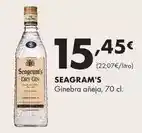Supermercados Lupa Seagram's - ginebra añeja oferta