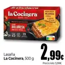 Unide Supermercados La cocinera - lasana oferta