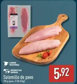 ALDI Solomillo de pavo oferta