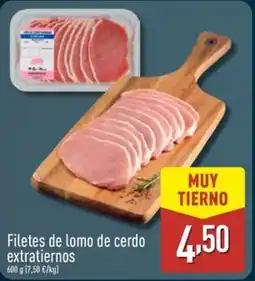 ALDI Filetes de lomo de cerdo extratiernos oferta