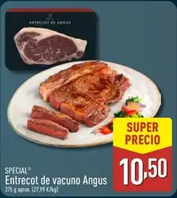 ALDI SPECIAL Entrecot de vacuno Angus oferta