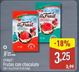 ALDI ITFRUIT Frutas con chocolate oferta