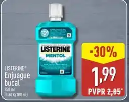 ALDI LISTERINE Enjuague bucal oferta