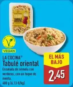 ALDI LA COCINA Tabulé oriental oferta