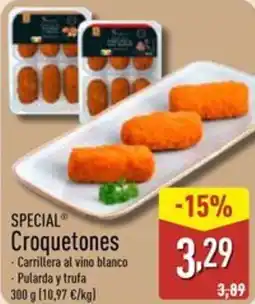 ALDI SPECIAL Croquetones oferta