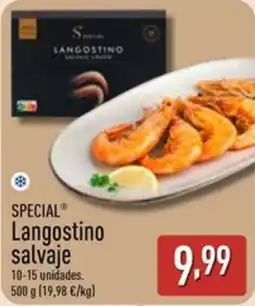 ALDI SPECIAL Langostino salvaje oferta