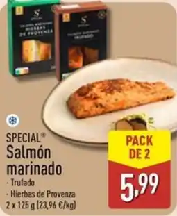 ALDI SPECIAL Salmón marinado oferta
