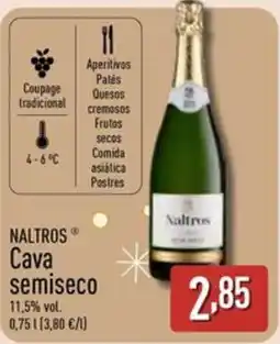 ALDI NALTROS Cava brut nature oferta