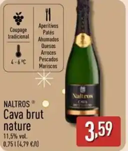 ALDI NALTROS Cava brut nature oferta