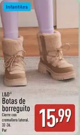 ALDI L&D Botas de borreguito oferta