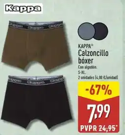 ALDI KAPPA Calzoncillo bóxer oferta