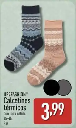 ALDI UP2FASHION Calcetines térmicos oferta