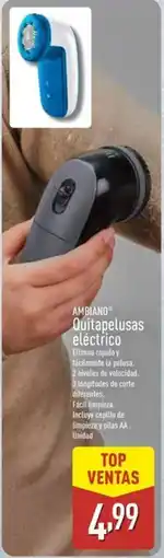 ALDI AMBIANOⓇ Quitapelusas eléctrico oferta